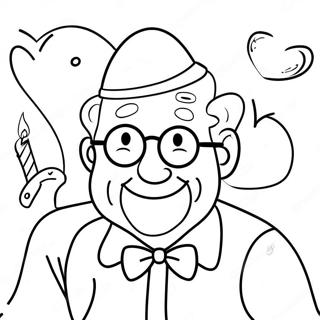 Milaia Raskraska S Dniom Rozhdeniia Dedushka 133365-65677