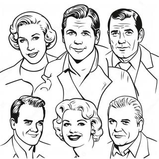 Raskraska Izvestnykh Gollivudskikh Akterov 133753-65977