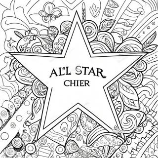 Raskraska Logotipa Gruppy Podderzhki All Star 134288-66382