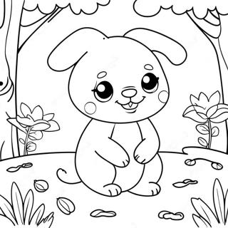 Raskraska Zabavnykh Zhivotnykh Iz Garten Of Ban Ban 4 134316-66415