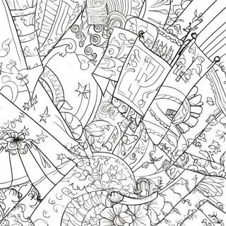 Podrobnye Raskraski Gosudarstvennykh Flagov 134444-66514