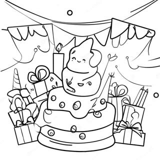 Radostnaia Raskraska Stseny Partii Na 8 I Den Rozhdeniia 135240-67136