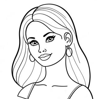 Modnaia Raskraska Golovy Barbi 135444-67295