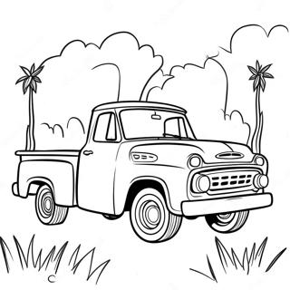 Raskraska Iarkogo Klassicheskogo Pikapa 135675-67473