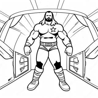 Raskraska Vykhoda Superzvezdy Wwe 135726 67516