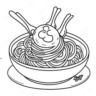 Vkusnoe Spagetti S Frikadelkami Raskraska 137028-68673