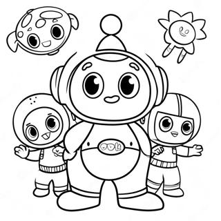 Raskraska Prikliuchenii Komandy Umizumi 137723-69222