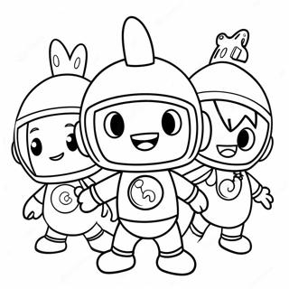 Raskraska Prikliuchenii Komandy Umizumi 137723-69223