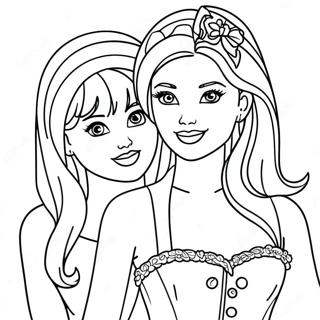 Raskraska Kukly Barbi S Druziami 137750-69246