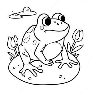 Multiashnaia Liagushka Igraiushchaia V Prudu Raskraska 13782-3016