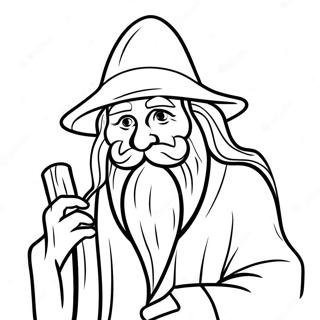 Raskraska Mudrogo Starogo Volshebnika S Dlinnoi Borodoi 138261-69637