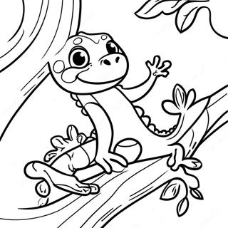 Iashcheritsa Lazaiushchaia Po Derevu Raskraska 138517-69843