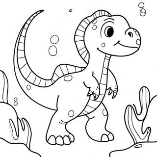 Igrivaia Vodianaia Dinozavr Podvodnaia Raskraska 138799-70067