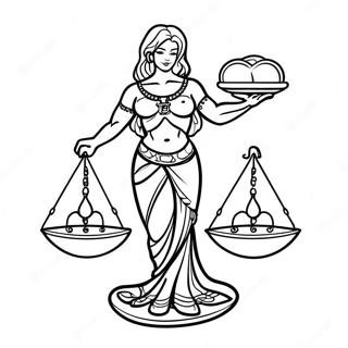 Raskraska Personazha Vesov S Vesami 139338-70487