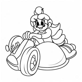 Raskraska Mario Kart Printsessa Pich Na Gonkakh 14621-3193