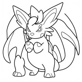 Raskraska Siiaiushchego Legendarnogo Pokemona 14893-3251