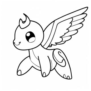 Raskraska Letaiushchego Legendarnogo Pokemona 14895-3257