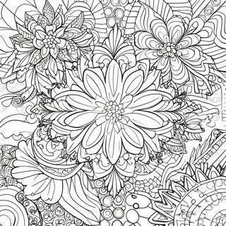 Elegantnyi Uzor Snezhinki Raskraska 16167-3539