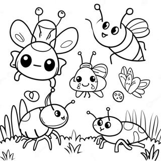 Raskraska Milykh Nasekomykh V Sadu 16455-3595