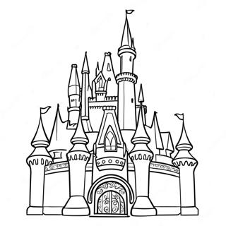 Raskraska Krasochnogo Zamka Disneia 16549-3624