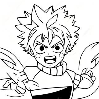 Raskraska Vzryvaiushchei Sily Katsuki Bakugo 16635 3635