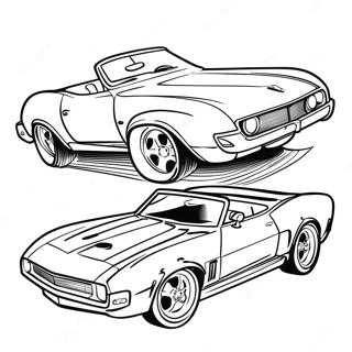 Raskraska Stilnogo Kabrioleta Hot Wheels 17625 3858