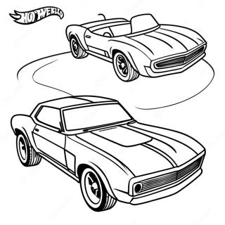 Raskraska Stilnogo Kabrioleta Hot Wheels 17625 3860