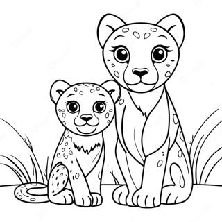 Raskraska Geparda S Materiu 17889 3912