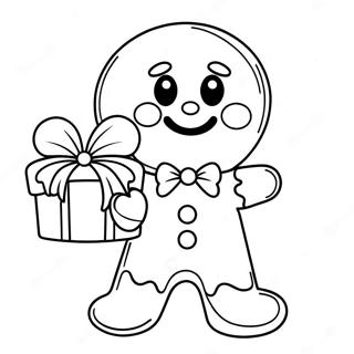 Raskraska Prianichnogo Chelovechka S Podarkom 18355-4018