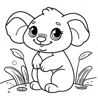 Ocharovatelnye Detenyshi Zhivotnykh Raskraska 18997-4152