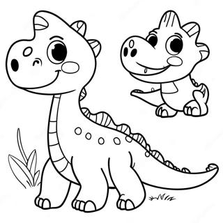 Prekrasnye Multiashnye Dinozavry Raskraska 18999-4157