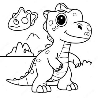 Prekrasnye Multiashnye Dinozavry Raskraska 18999-4160