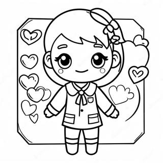 Personazh Gacha Life V Shkolnoi Forme Raskraska 22495 4917