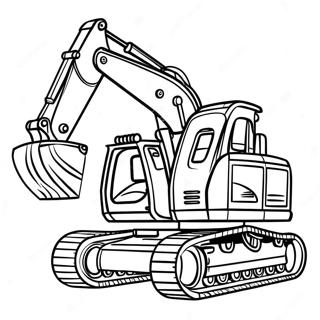 Ekskavator Povyshennoi Prochnosti Raskraska 25253-5502