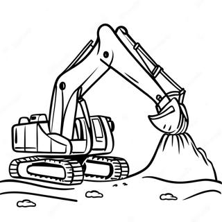 Ekskavator Kopaiushchii Iamu Raskraska 25255-5512