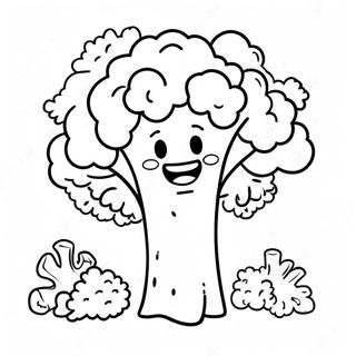 Raskraska Ulybaiushchegosia Brokkoli 28227 6144