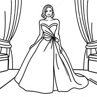 Elegantnoe Vechernee Plate Raskraska 29666-6461