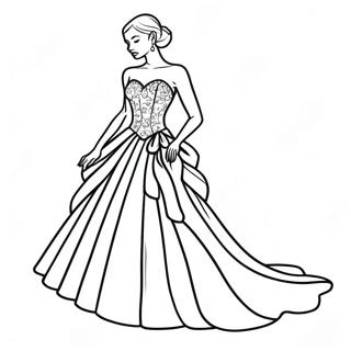 Elegantnoe Vechernee Plate Raskraska 29666-6462