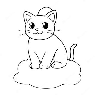 Miu Sidiashchii Na Oblake Raskraska 31281 6831