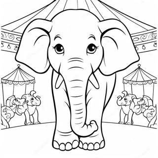 Raskraska Velichestvennogo Slona V Tsirke 33538-7324