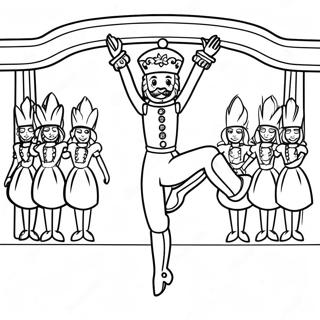 Raskraska Shchelkunchika Tantsuiushchego Na Stsene 38647 8451