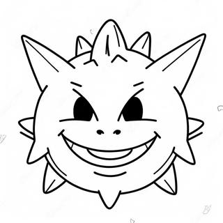 Raskraska S Ulybaiushchimsia Litsom Gengar 40736-8897