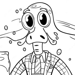 Raskraska Skvidvarda S Gubkoi Bobom 41450-9067