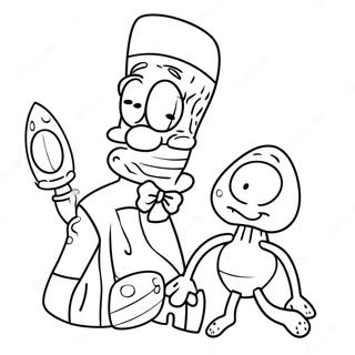 Raskraska Skvidvarda S Gubkoi Bobom 41450-9068