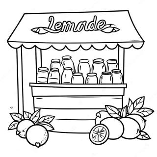 Limonadnyi Kiosk S Limonami Raskraska 42088-9211