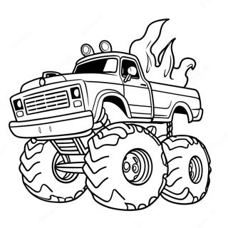 Raskraska Monstr Traka Izvergaiushchego Ogon 4290-2140