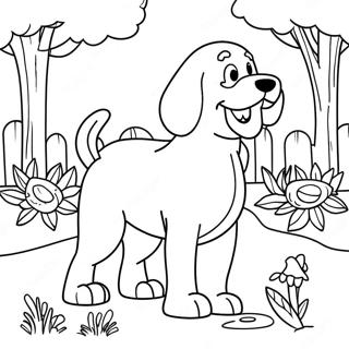 Klifford V Solnechnom Sadu Raskraska 45852-10050