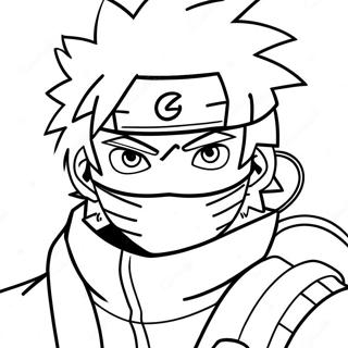 Kakashi S Sharinganom Raskraska 46322-10134