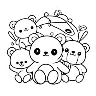 Milyi Rilakkuma S Druziami Raskraska 49163-10750