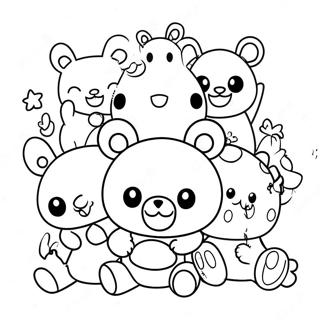 Milyi Rilakkuma S Druziami Raskraska 49163-10751